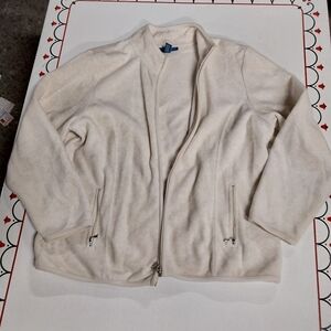 Karen Scott Sport Cream Jacket